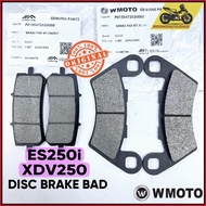 [100% ORI] ES250i & XDV250i DISC BRAKE PAD FRONT REAR DEPAN BELAKANG BRAKE ES250 XDV250 ORIGINAL WMO