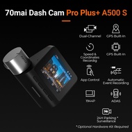 70mai Dashcam A500s Pro plus 2K Built-in GPS Cam Car Dvr