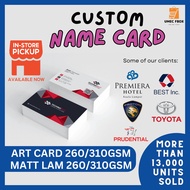 Name Card / Business Card / Thank You Card / Loyalty Card / Printing 260gsm 310gsm Art Card