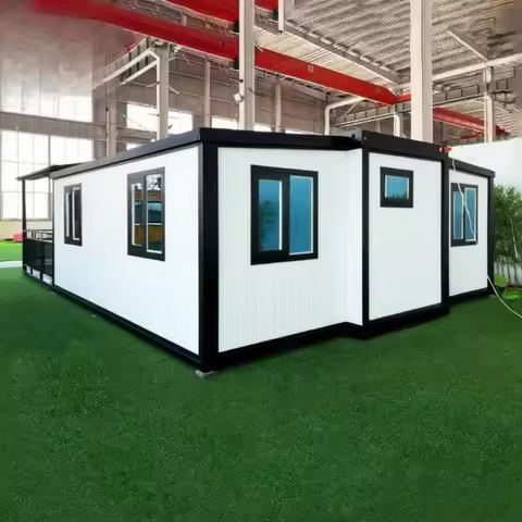 Prefab Tiny House Modern Expandable Container House 2 3 4 5 Bedroom 40ft 20ft Prefabricated Homes Pr