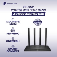 Dual-Band TP-Link Archer C80 WiFi Router, Wide Range, 1900 Mbps Speed, Streaming & Gaming