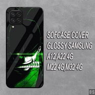 HP ( MK50 Z0R0 )Case Glossy HD SAMSUNG A12.A22 4G/5G.M22 4G.M32 4G Camera Protector Silicone Softcas