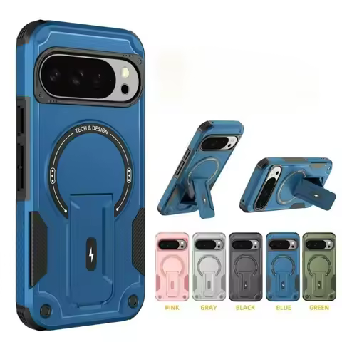 Stand Function Cell Phone Case for Google Pixel 10 Pro XL PIXEL10 PIXEL9 PIXEL 9 Pro 10A Strong Hard