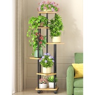 Ruang Tamu Balkoni Bergolek Tanaman Besi Seni Bunga Stand Rak Bunga Dalaman Rak Penyimpanan Kabinet 