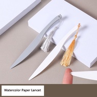 Creative letter opener open four-sided sealant watercolor book open envelope lancet Paper knife