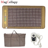 Infrared heat therapy healing natural jade cushion 1x1.9m negative ion mattress tourmaline sofa cush