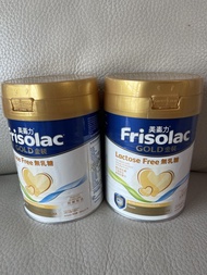 Frisolac 美素力金裝無乳糖嬰兒奶粉 400g ，有兩罐