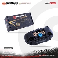 Scarlet Racing - Caliper Kaliper Cakram Sepeda Motor DL14R 4 Piston CNC