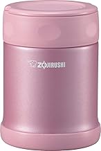 Zojirushi SW-EAE35PS Stainless Steel Food Jar, 11.8-Ounce/0.35-Liter, Shiny Pink
