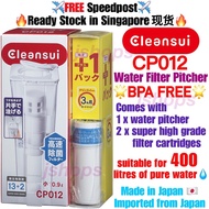 【Limited Sales】Japan Cleansui CP012 Water Filter Pitcher Purifier Jug