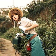 Gardener cos Clothing Original Leather Case cosplay Wig Accessories Fifth Personality Emma Initial G