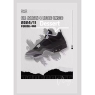 Jor don 4 "Fear" Sports Shoes Men Women Basketball Shoes Cushioning Anti-slip Wear-resistant Fashion