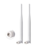 2.4GHz 5GHz 6dBi WiFi Antenna for Security Camera Surveillance DVR Recorder WiFi Router, RP-SMA Conn