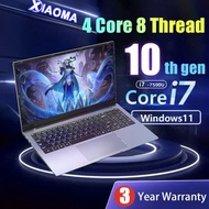 2024 New Laptop 14.1 FHD Screen Intel core i7 7500U 20GB RAM 512GB/1TB SSD Student Game office One machine Free Windows 11 and MS Office