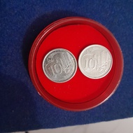 uang logam 10 sen singapura
