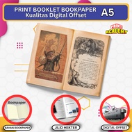 PRINT BOOKLET PRINT BOOKLET FULL COLOR BOOKPAPER DIGITAL QUALITY OFFSET A5 MIDDLE STAPLES