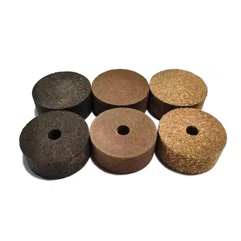 Rubber Cork Ring, Fishing Rod Repair Components, 31.75mm-6mm-12.8mm, 5Pcs / Bag NooNRoo
