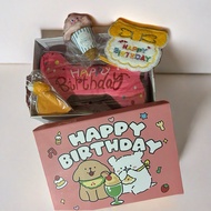 [SG Stock] Customizable Dog Birthday Gift Hamper Set toy birthday hat