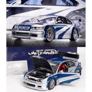 DCM 1:18 BMW M3 GTR E46 Need for Speed Most Wanted
