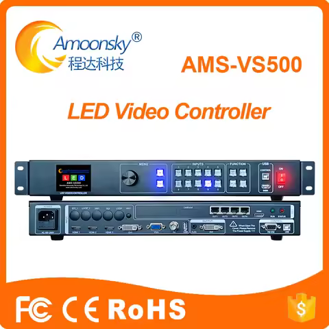 AMS VS500 4K LED Video Controller Similar to Novastar V960 All in One Video Processor for LED Panel 