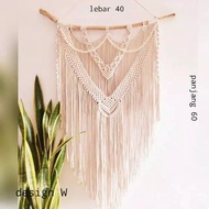 HIASAN DINDING Macrame Macrame Wall Decoration Knitted Rope