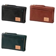 日本直送🇯🇵預購Hush Puppies包邊縫製 L 型拉鍊折疊銀包