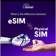eSIM Eastel by Umobile, Unlimited Data n Call (COMING SOON 2026)