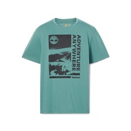 Timberland Mens Slogan Graphic Short T-shirt เสื้อยืด (TS24A2QRV)