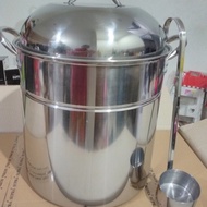 Dandang meatball pot s/s lid supra 30 qt