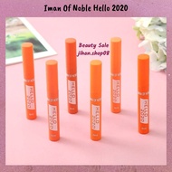 Iman Of Noble Hello 2020 Lip Gloss Seri Orange Lip Gloss warna Orange Lip Gloss warna Oren Lip Gloss