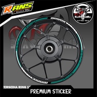 CB150R RIM STICKER - HONDA CB150R A06 TIRE VARIATION LIST STICKER