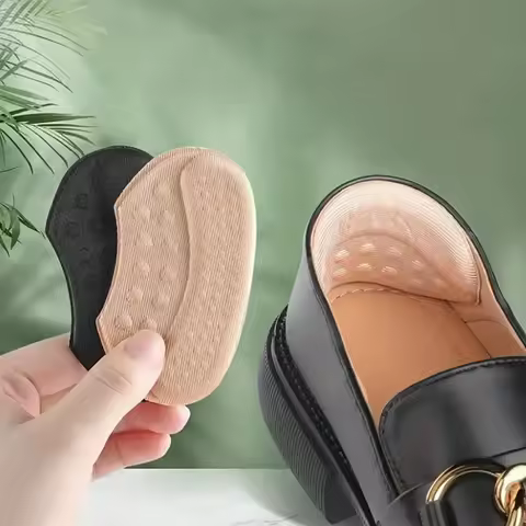2/4pcs Shoes Heel Pad Insoles Patch Heel Pads Adjustable Size Heel Pad Pain Relief Cushion Insert In