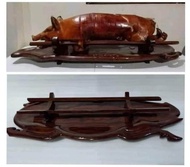 Hardwood Lechon Tray with Stand