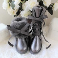 ️ Long Natural Fur Shoes Women's Boots