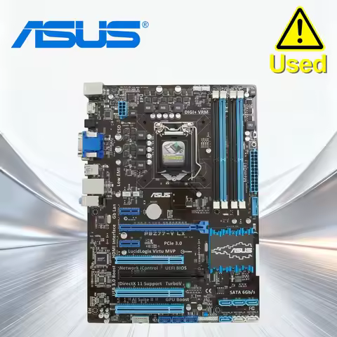 ASUS P8Z77-V LX LGA 1155 Intel Z77 HDMI SATA 6Gb/s USB 3.0 ATX Intel Motherboard