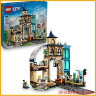 LEGO City Central Train Station Toy, Birthday Gift, Building Blocks, for Boys and Girls, Ages 7, 8, 