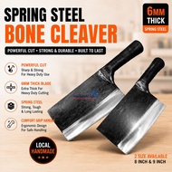 CAP BUMI SPRING STEEL BONE CLEAVER BONE KNIFE/HEAVY DUTY KITCHEN KNIFE/PISAU TULANG