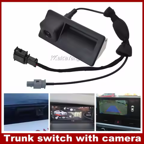 5N0827566AA Rear View Trunk Release Handle Backup Camera 5N0827566C For Audi A4 A5 A6 Allroad Q3 Q5 