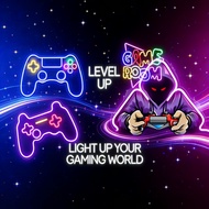 Gaming Room Decor Neon Signage GAMER Signage LED Neon Sign Gamepad Sign For Wall Decoration