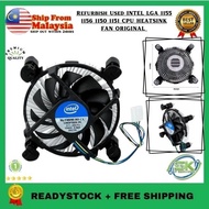 Refurbish Used INTEL LGA 1155 1156 1150 1151 CPU HEATSINK FAN ORIGINAL