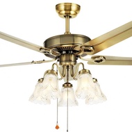 HAISHI23 Fan With Light Bedroom Inverter With LED Ceiling Fan Light Simple DC Power Saving Ceiling Fan Lights (MZ)
