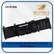 Asus C31N1806 VivoBook S13 S330FA S330FN S330UA S330FL 11.55V 42Wh Battery
