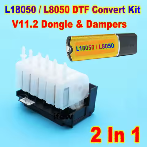 Dtf Conversion Kit For Epson L8050 L18050 Printer Dtf Modification Software Manifold Damper Dtf Dong