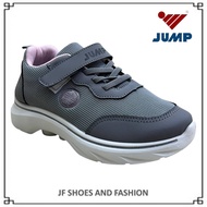 JUMP Kids Sport Shoe J40001-09|Kasut Sukan Kanak-Kanak Ringan & Selesa – Breathable Mesh, Velcro Str