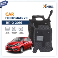 XSHIELD - 7D Old Brio Car Mat Anti-Slip - Waterproof - Durable | FLOOR MATS 7D