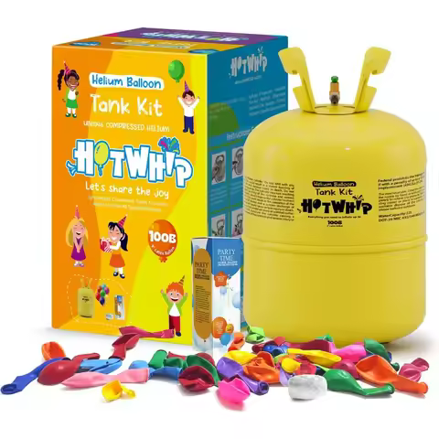 22L / 13L Helium Tank for Balloons At Home Helium Balloon tank Up To 50 Latex Balloons