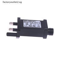 Fcsg 220V to 31VDC 6W 8 Function LED Driver UK Plug IP44 Waterproof Power Supply Jelly