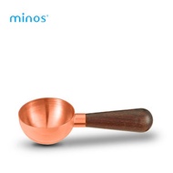 minos - 香港品牌 Minos 半圓咖啡豆勺 (紅銅色）