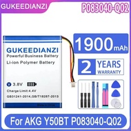 Stable For Akg Y50BT P083040-Q02 Earphone 1900mAh P083040-Q02 803040 Earphone Battery High Capacity