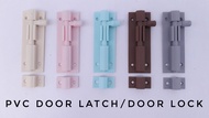 PVC Door Latch / Door Lock For Bathroom And Toilet Accesories